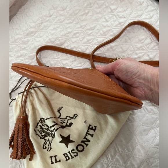 Rare! IL Bisonte crossbody Italian made - Picture 5 of 12